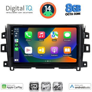 DIGITAL IQ BXK 20456_CPAA (10inc) MULTIMEDIA TABLET for NISSAN NAVARA mod. 2016>