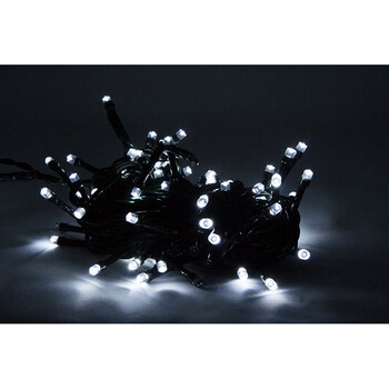 DM-70-249 . Χριστουγεννιάτικα LED 100x Ψυχρό Λευκό Επεκτάσιμα