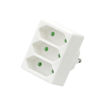 DM-9752 . Ταφ 220V R-3 με 3 πρίζες χωρίς γείωση