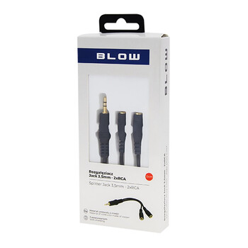 DM-91-212 . Splitter 3.5mm σε 2x 3.5mm M/F 12cm BLOW