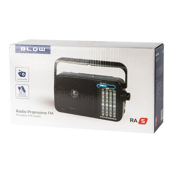 DM-77-534 . Φορητό αναλογικό ραδιόφωνο AM/FM BLOW RA5
