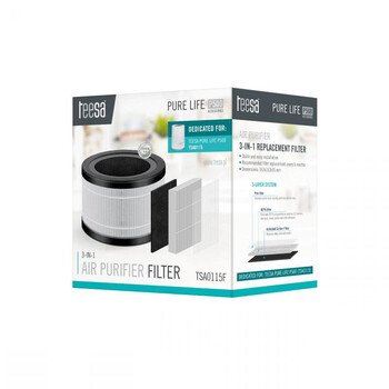 TSA0115F . Φίλτρο αντικατάστασης 3-σε-1 ιονιστή PURE LIFE P500 TEESA
