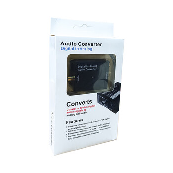 DM-91-200 . Μετατροέας Toslink-coaxial σε 2x RCA