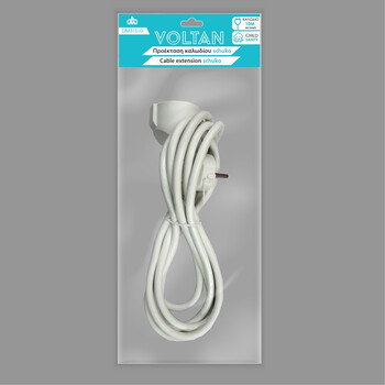 DM31510 . Προέκταση ρεύματος 10m 3x1.5mm VOLTAN