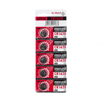 BAT0281 . Μπαταρίες λιθίου CR1620 MAXELL (5τμχ)