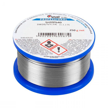 WG-10250 . Κόλληση 1mm 60/40 250g CYNEL