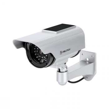 URZ0993 . Dummy Ηλιακή Κάμερα με LED DK-12 Cabletech