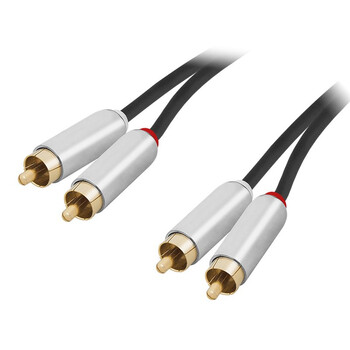 DM-91-252 . Καλώδιο 2xRCA METAL 5m BLOW