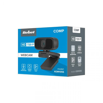 KOM1055 . Webcam HD 720p REBEL Comp
