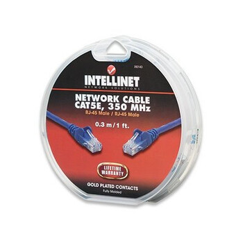 392143 . Καλώδιο UTP Cat5e 350MHz 0.3m μπλε Intellinet