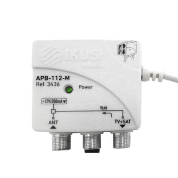 IKU-3436 . Τροφοδοτικό δορυφορικό APB-112-M 12VDC