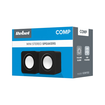 DM-1150 . Ηχεία υπολογιστή 2.0 Rebel CS-10
