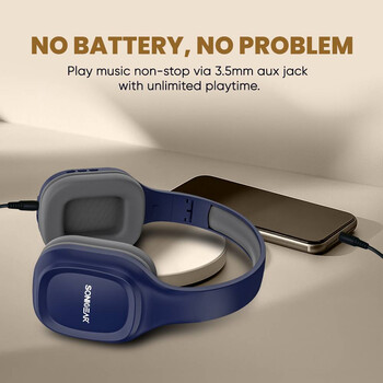 SONICGEAR BT5.4 OVER-EAR HEADPHONES AIRPHONE 5 CARBON