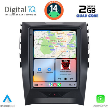 DIGITAL IQ BXC 3951_CPAA TESLA STYLE for FORD FEDGE mod. 2015>