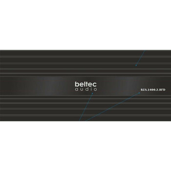 Bza.1400.2.rfd 500w X2ch 4ohms Stereo 14,4v Input
570w X2ch 2ohms Stereo 14,4v Input
1020w X2ch 1ohms Stereo 14,4v Input