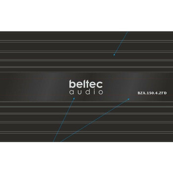 Bza.150.4zfd. 150w X4ch 4ohms Stereo 14,4v Input
250w X4ch 2ohms Stereo 14,4v Input
500w X2ch 4ohms Stereo 14,4v Input