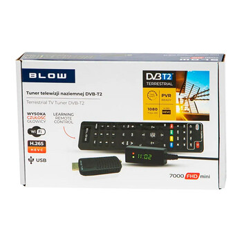 DM-77-044 . Ψηφιακός δέκτης DVB-T2 H.265 7000FHD MINI BLOW