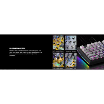 Gaming πληκτρολόγιο - Redragon K687GG-RGB-PRO