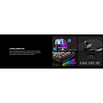 Gaming πληκτρολόγιο - Redragon K687GG-RGB-PRO