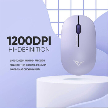 ALCATROZ WIRELESS MOUSE AIRMOUSE V AMETHYST 1200DPI
