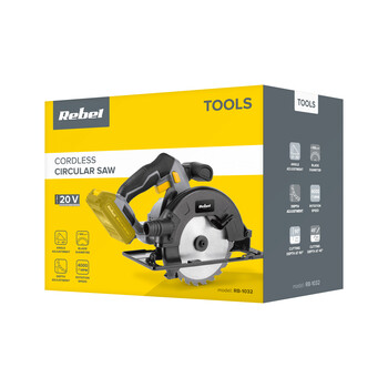 RB-1032 . Δισκοπρίονο μπαταρίας 20V Rebel