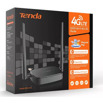 TENDA N300 Wi-Fi 4G LTE Router