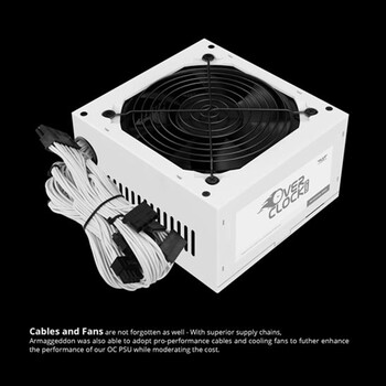 ARMAGGEDDON OVERCLOCK PRO PSU 400W WHITE