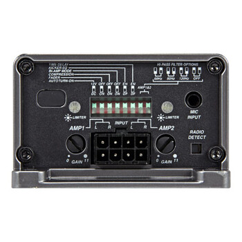 Kicker KEY200.4 Smart 4-Ch. Amplifier (auto-EQ/processor) (47KEY2004)