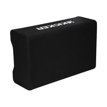 Kicker Down-Firing 12" Comp 4-Ohm Enclosure (48CDF124)