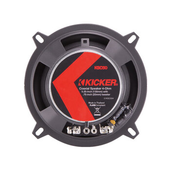 Kicker KSC50 5.25" Coaxial Speakers (51KSC504)