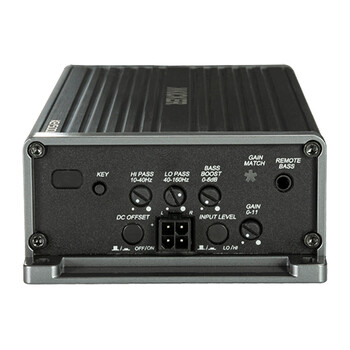 Kicker KEY500.1 Smart Mono Amplifier (bass revealer/processor) (47KEY5001)