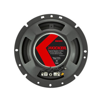 Kicker KSC670 6.75" Coaxial Speakers (51KSC6704)