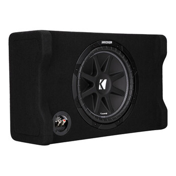Kicker Down-Firing 12" Comp 4-Ohm Enclosure (48CDF124)