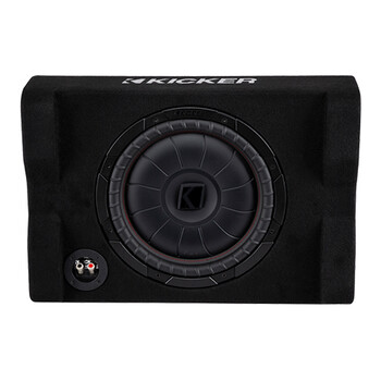 Kicker Down-Firing 10" CompVT 2-Ohm Enclosure (48CVTDF102)
