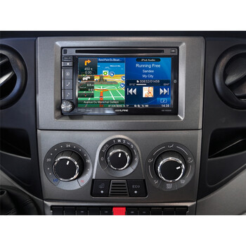 Iveco Daily 2din Πρόσοψη Οθόνης Σκούρο Γκρι d-381162-01-2