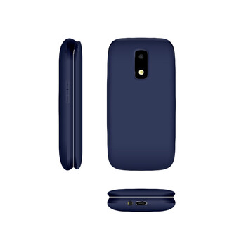LAMTECH FLIP PHONE 2.8' DISPLAY WITH BT, FM RADIO, SOS, 1400 mAh, GR MENU FLIP-X BLUE