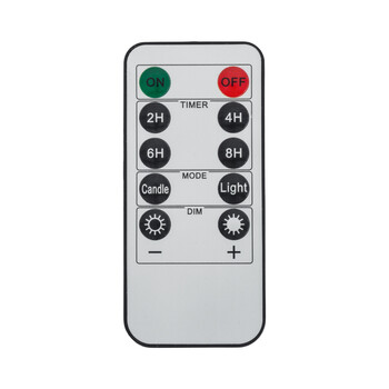 GloboStar® FIREFLAME 79544 Διακοσμητικό Realistic Κερί Παραφίνης με LED Εφέ Κινούμενης Φλόγας - Μπαταρίας & Ασύρματο Χειριστήριο IR Θερμό Λευκό 2700K Dimmable - Φ10 x Υ25cm GloboStar® FIREFLAME 79544 Διακοσμητικό Realistic Κερί Παραφίνης με LED Εφέ Κινούμενης Φλόγας - Μπαταρίας & Ασύρματο Χειριστήριο IR Θερμό Λευκό 2700K Dimmable - Φ10 x Υ25cm