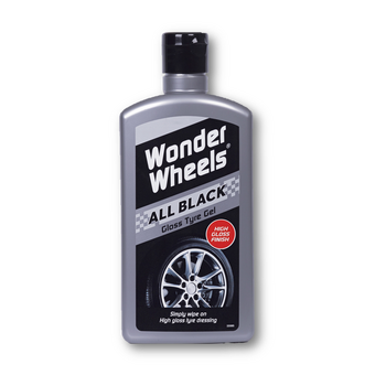 CP-WTG500 . ΓΥΑΛΙΣΤΙΚΟ ΥΓΡΟ ΕΛΑΣΤΙΚΩΝ CARPLAN WONDER WHEELS ALL BLACK GLOSS 500ML