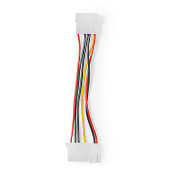 Nedis Ccgp74030va015 Internal Power Cable Molex Male-Molex Female+3-pin fan Powe