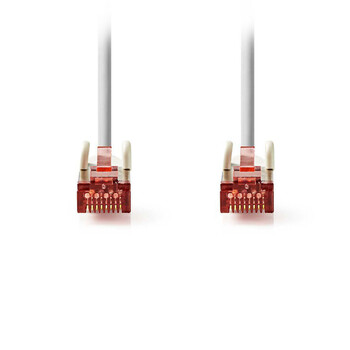 Nedis Ccgp85221gy100 cat 6 S/ftp Network Cable Rj45 Male - Rj45 Male 10m Grey