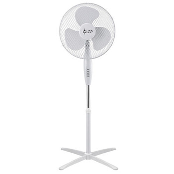 LGP STAND FAN 16" 40CM 45W WHITE