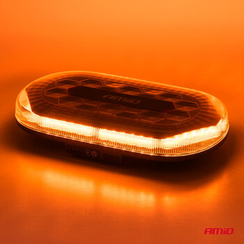 04369/AM ΦΑΡΟΣ/ΣΤΡΟΜΠΟ ΜΠΑΡΑ R65 R10 12/24V 26W LED ΠΟΡΤΟΚΑΛΙ 10 ΧΡΗΣΕΩΝ ΜΕ ΜΑΓΝΗΤΙΚΗ ΒΑΣΗ 326x186x63mm ΑΜΙΟ - 1 ΤΕΜ.