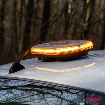 04369/AM ΦΑΡΟΣ/ΣΤΡΟΜΠΟ ΜΠΑΡΑ R65 R10 12/24V 26W LED ΠΟΡΤΟΚΑΛΙ 10 ΧΡΗΣΕΩΝ ΜΕ ΜΑΓΝΗΤΙΚΗ ΒΑΣΗ 326x186x63mm ΑΜΙΟ - 1 ΤΕΜ.