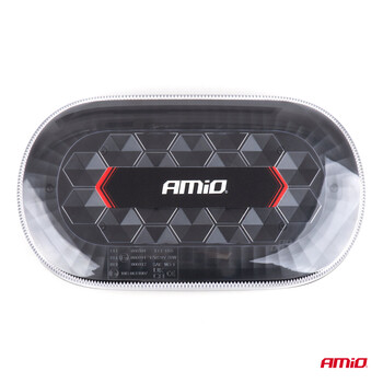 04369/AM ΦΑΡΟΣ/ΣΤΡΟΜΠΟ ΜΠΑΡΑ R65 R10 12/24V 26W LED ΠΟΡΤΟΚΑΛΙ 10 ΧΡΗΣΕΩΝ ΜΕ ΜΑΓΝΗΤΙΚΗ ΒΑΣΗ 326x186x63mm ΑΜΙΟ - 1 ΤΕΜ.
