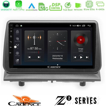 Cadence z2 Series 8core Android14 4+64gb  Dodge Nitro 2007-2011 Navigation Multimedia Tablet 9" με Carplay & Android Auto με Carplay & Android Auto u-z2-Dg1697