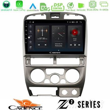 Cadence z2 Series 8core Android14 4+64gb  Isuzu d-max 2004-2006 Navigation Multimedia Tablet 9" με Carplay & Android Auto u-z2-Iz0769