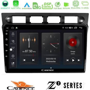 Cadence z2 Series 8core Android14 4+64gb  kia Picanto 2004-2007 Navigation Multimedia Tablet 9" με Carplay & Android Auto με Carplay & Android Auto u-z2-Ki0469