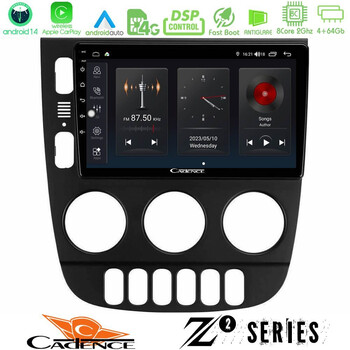 Cadence z2 Series 8core Android14 4+64gb  Mercedes ml Class 1998-2005 Navigation Multimedia Tablet 9" με Carplay & Android Auto u-z2-Mb1418