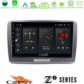 Cadence z2 Series 8core Android14 4+64gb  Skoda Superb 2008-2015 Navigation Multimedia Tablet 9" με Carplay & Android Auto u-z2-Sk1069