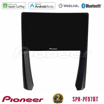 Pioneer sph-Pf97bt Series    Porsche 911/cayman/boxster Multimedia Station 9" (Tablet Style) με Carplay & Android Auto u-sph-Pc2268